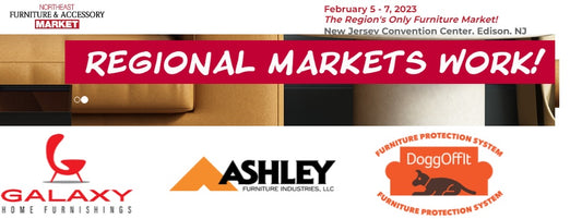 Our first furniture industry insider trade show!!